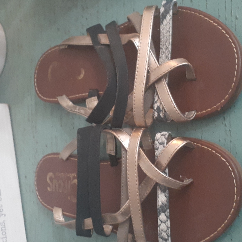 CIRCUS BY SAM EDELMAN SANDALS SZ 7.5